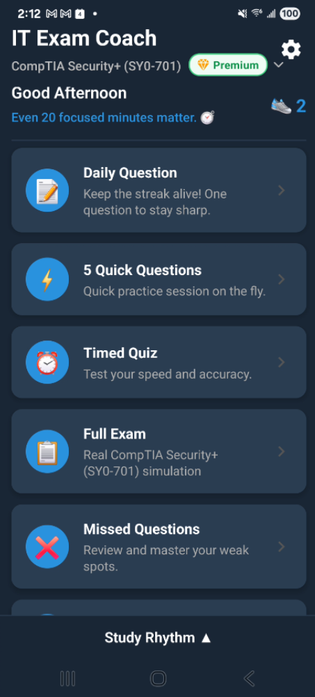 App screenshot